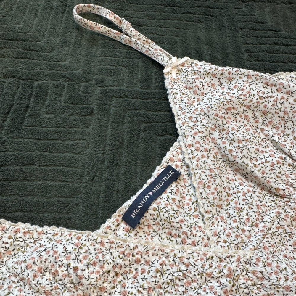 Brandy Melville - Cotton Tank - Tie Back